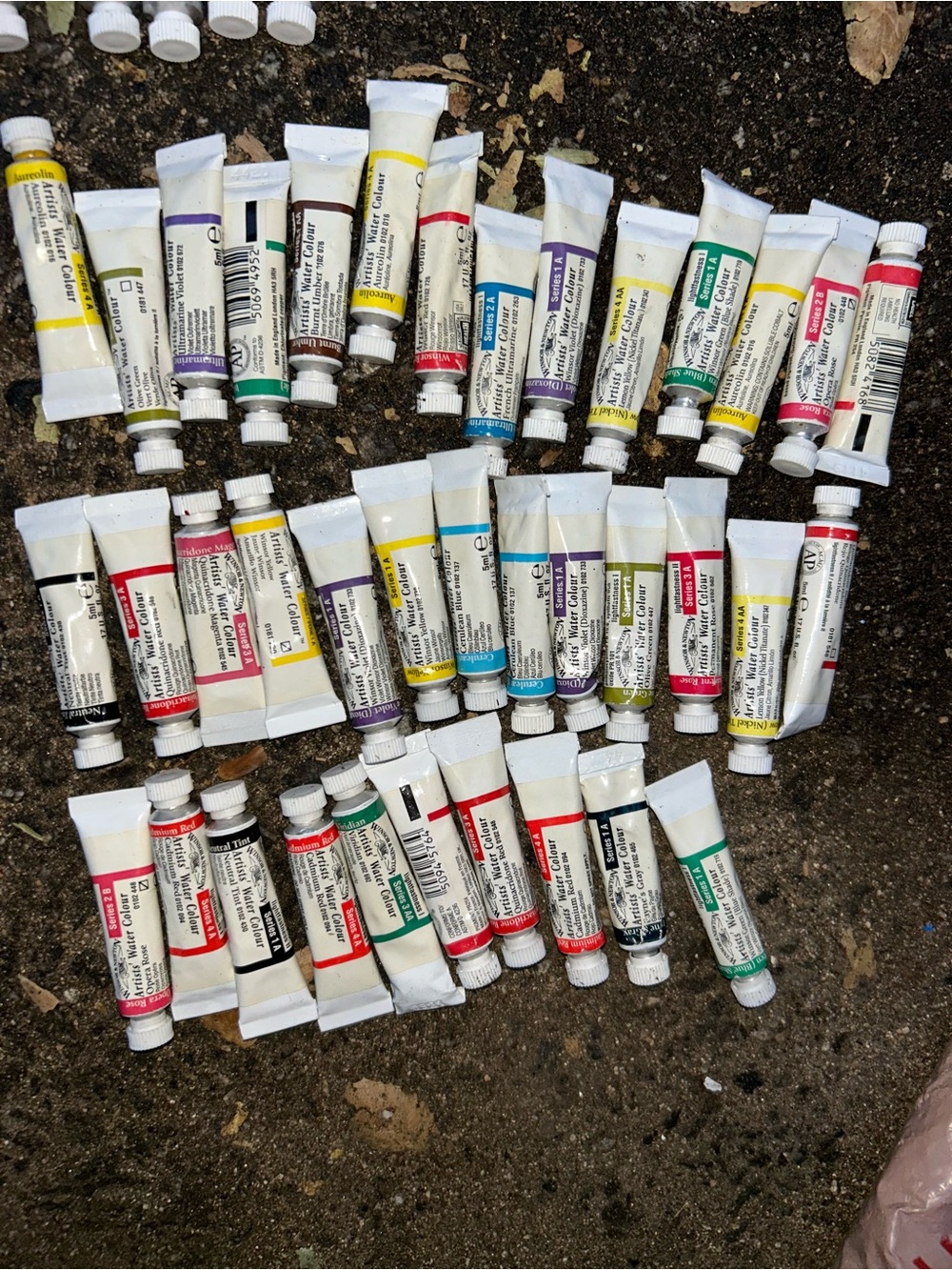Winsor and Newton professional watercolor set